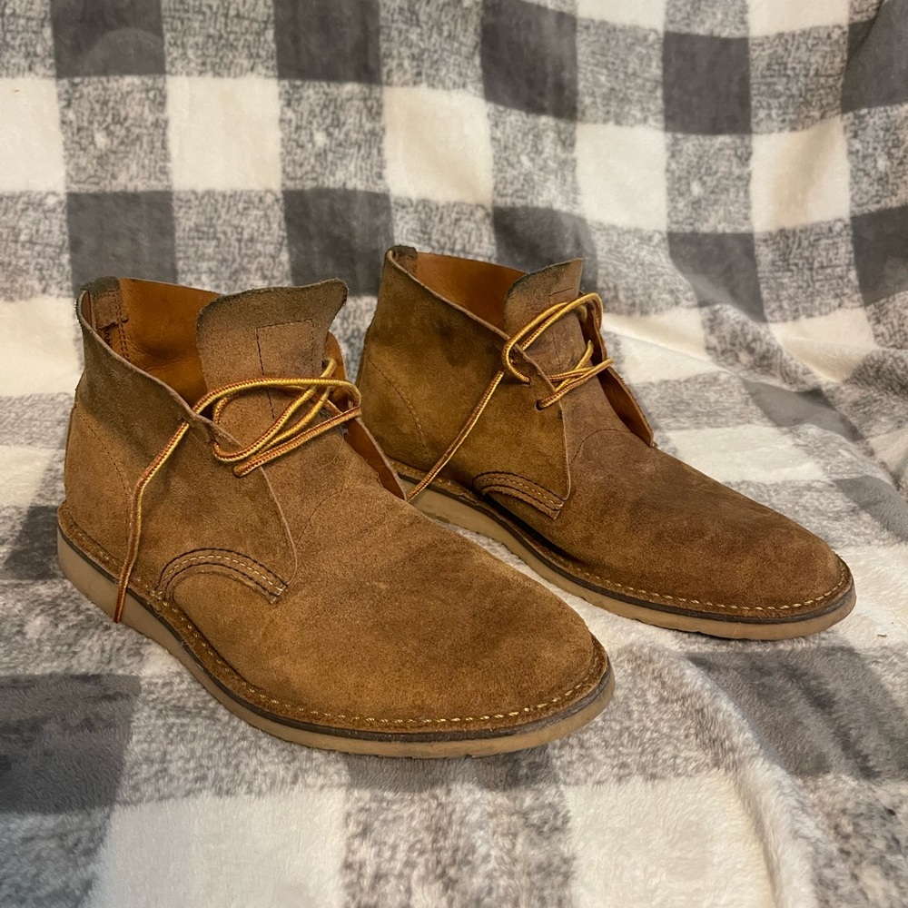 Red Wing shoes - leather shoes - size 9